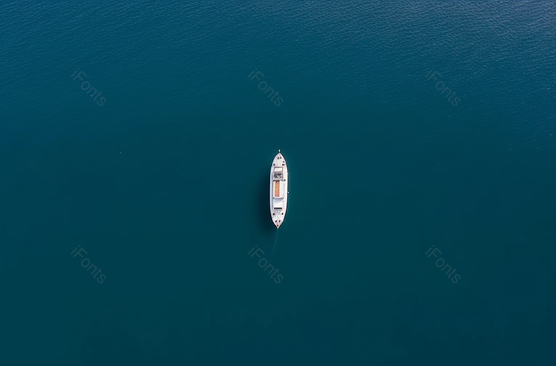 蓝色的海洋上宁静无人大轮船背景图,高清,摄影图,摄影图片,图片大全,摄影图免费下载